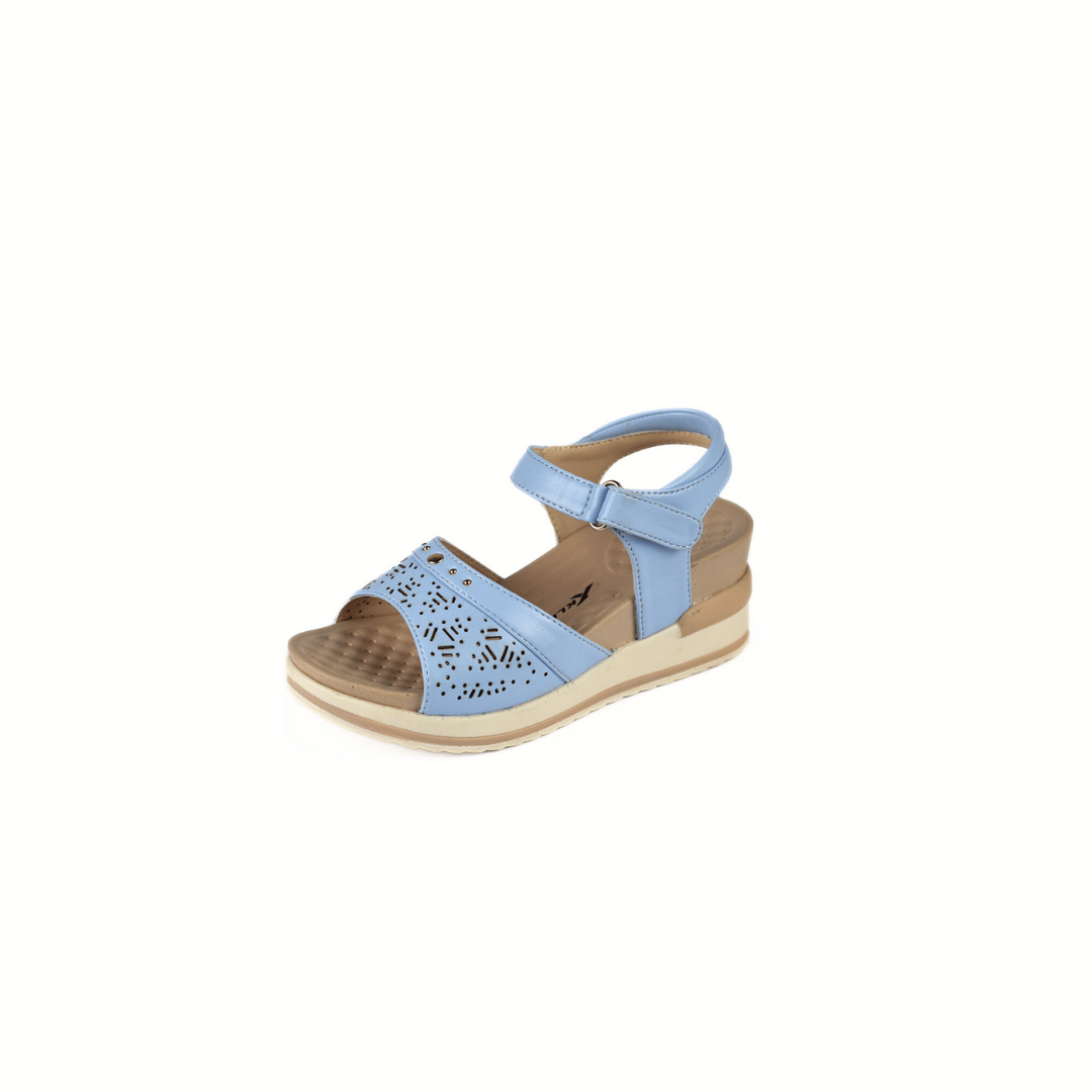 Juniper Kids Belt Sandal - Sky Blue