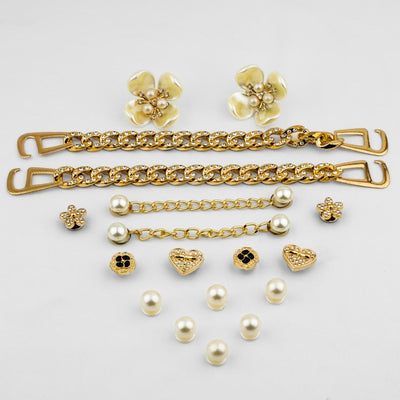 Ornaments Pack - Pearl Floral