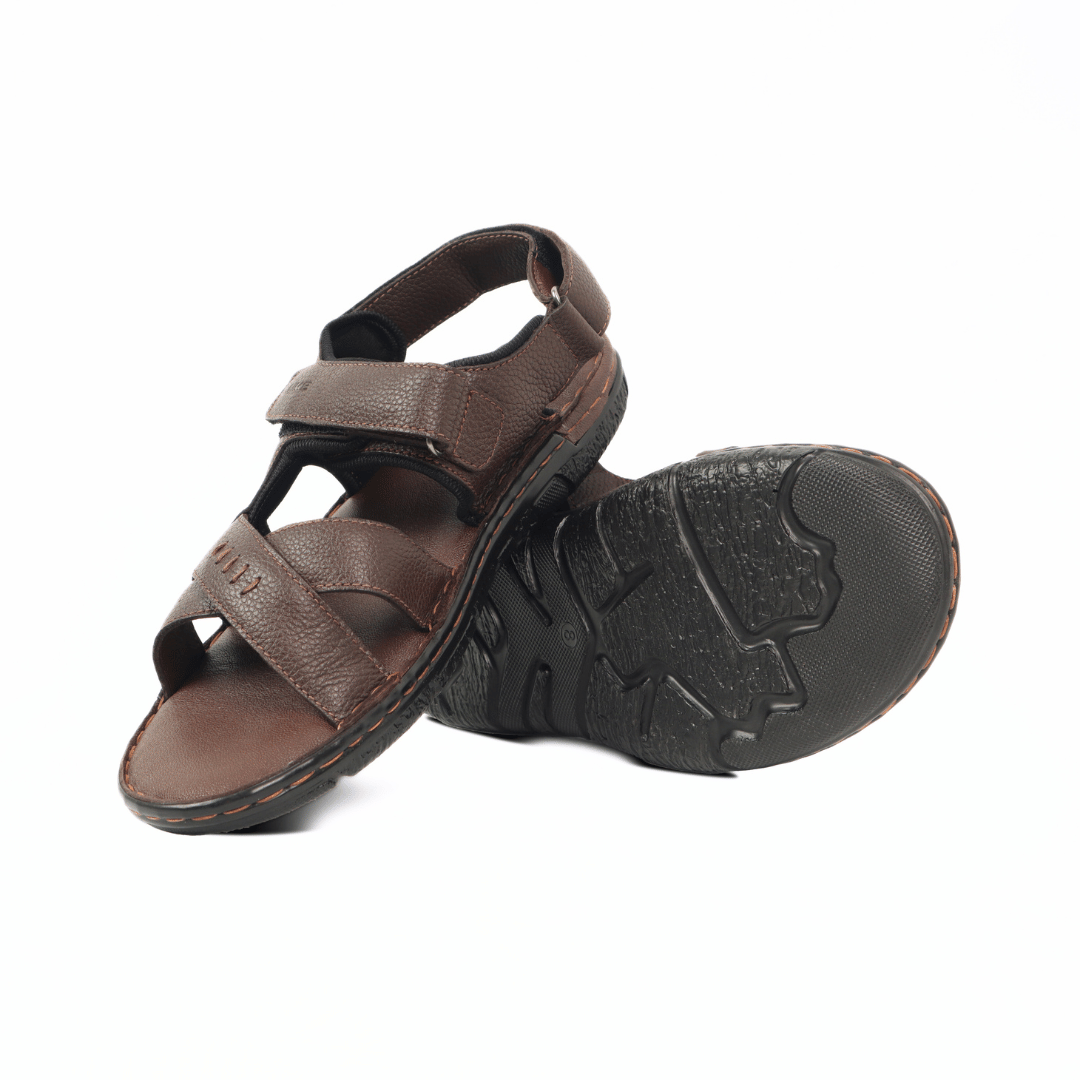 Ranger Leather Sports Sandal - Dark Brown