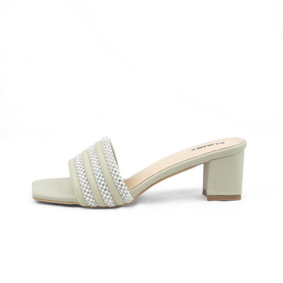 Clara Ladies Fashion Heel - Paste