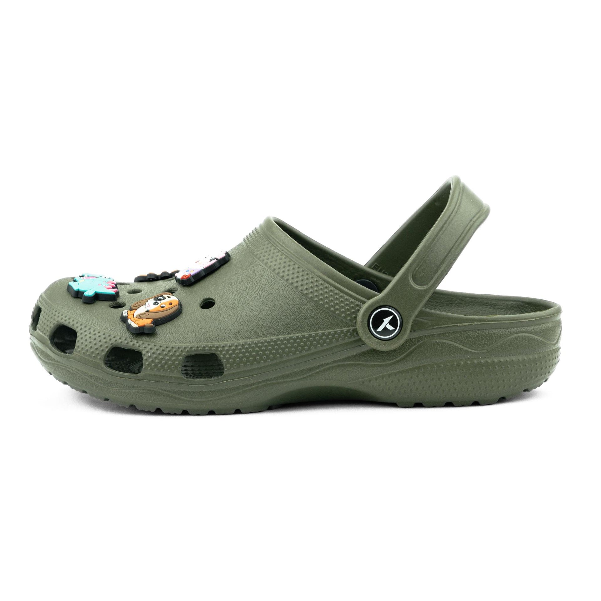 Ready Twist Klimb Klogs - Army Green