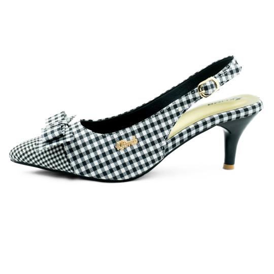 Madona Ladies Stylish Heel - Black