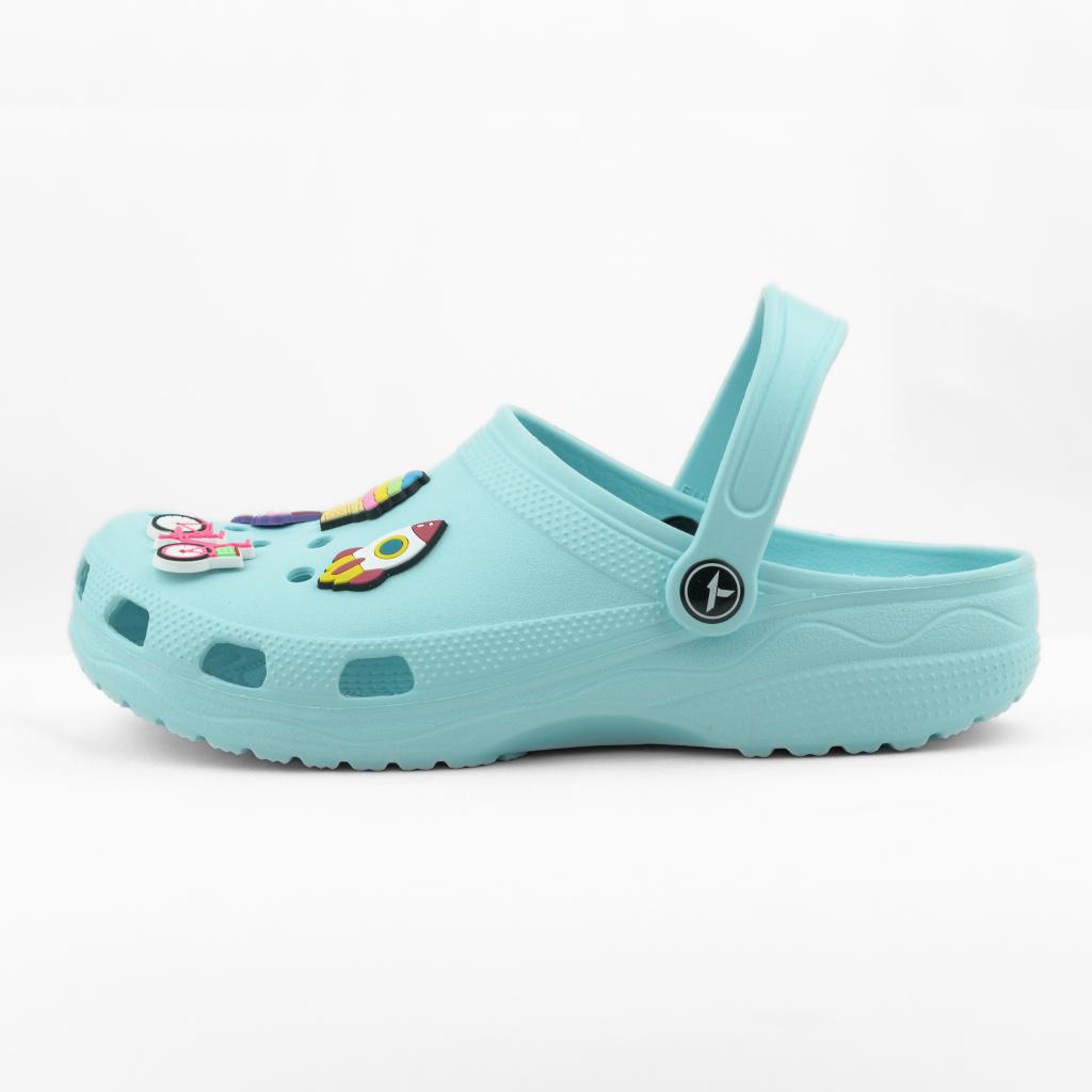 Ready Twist Klimb Klogs - Teal blue