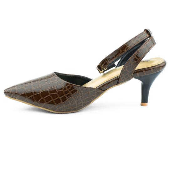 Leduna Ladies Stylish Heel -  Brown