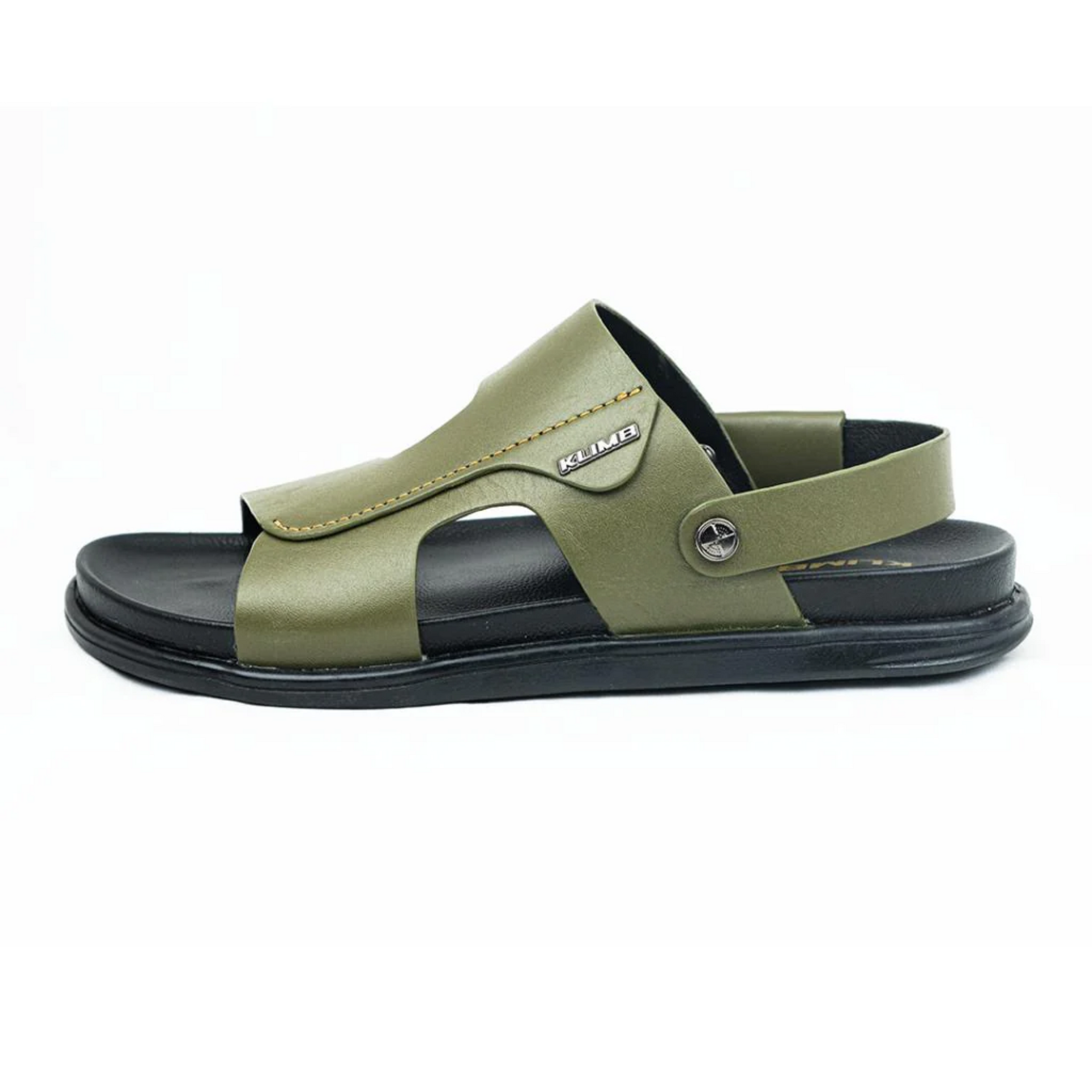 Leonardo Mens sandal - Olive
