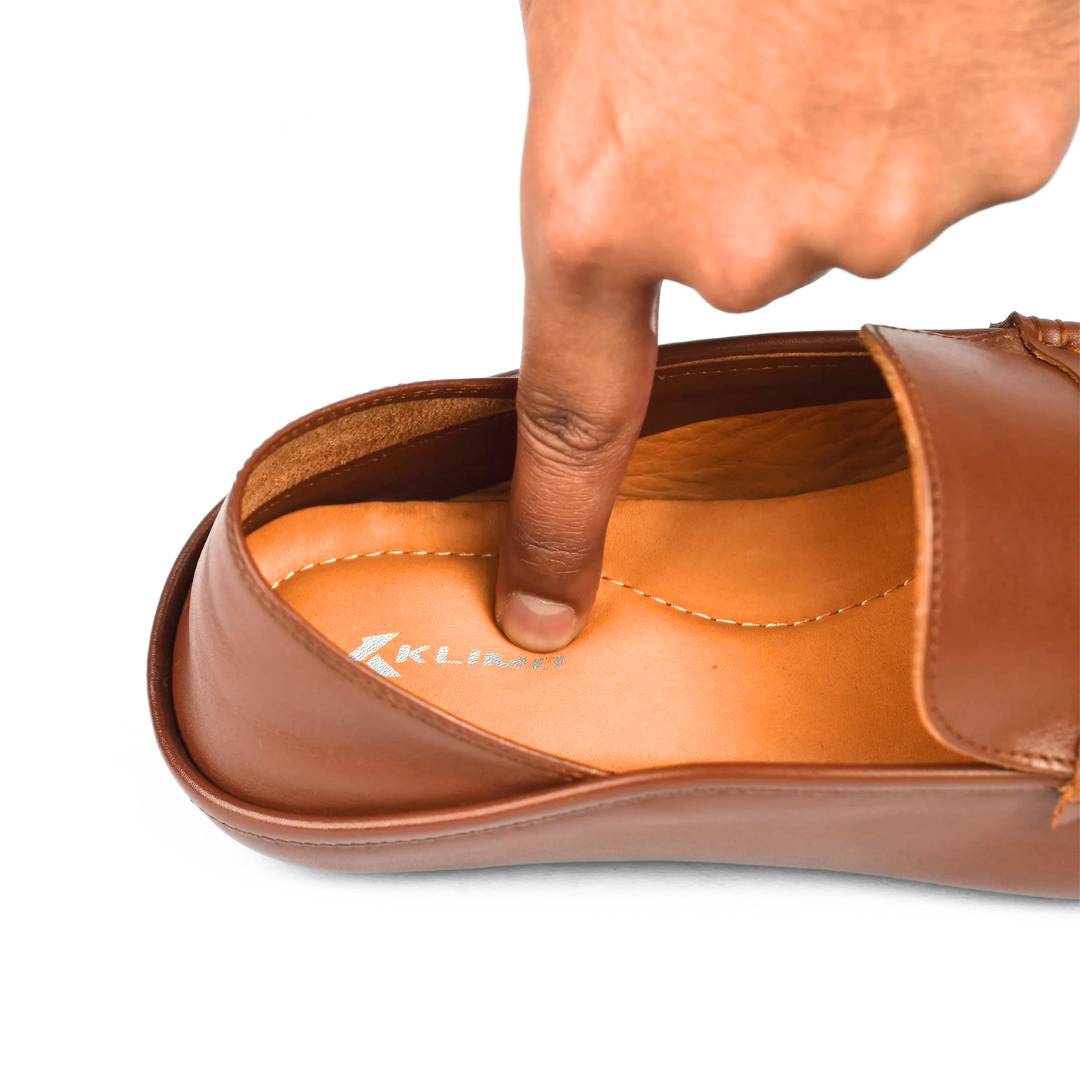 Milan Men's Casual Soft Moccasins - Brown