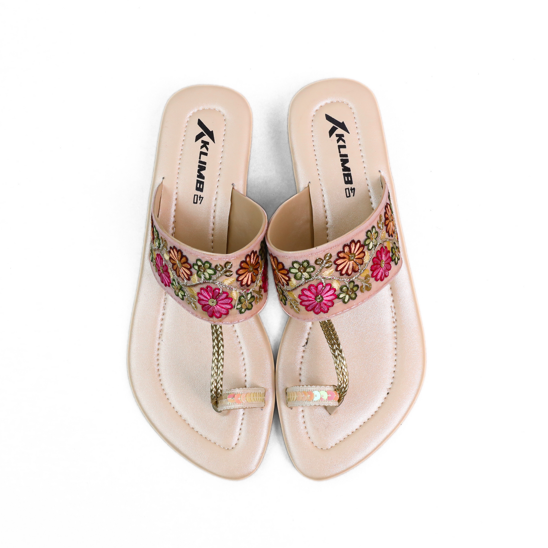 Flora Low Mid Heel Sandal