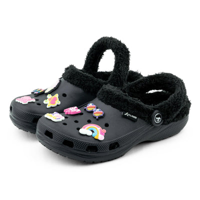 Ready Twist Winter Klogs - Black Beauty