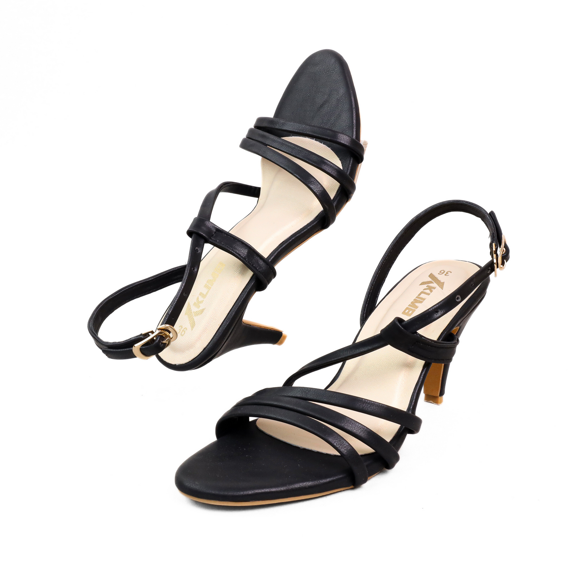 Rosa Ladies High Heel - Black Beauty