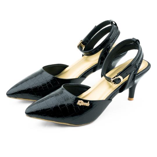 Leduna Ladies Stylish Heel -  Black