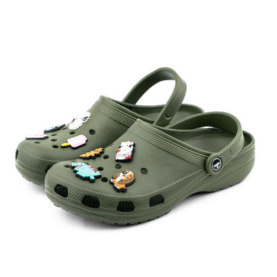 Ready Twist Klimb Klogs - Army Green