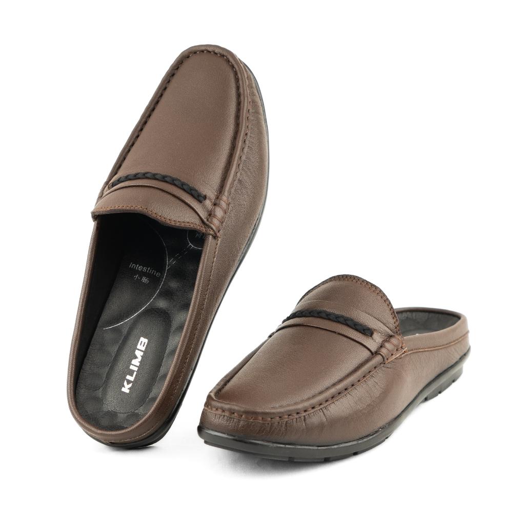 Men's Half Shoe Milo - Chocolate
