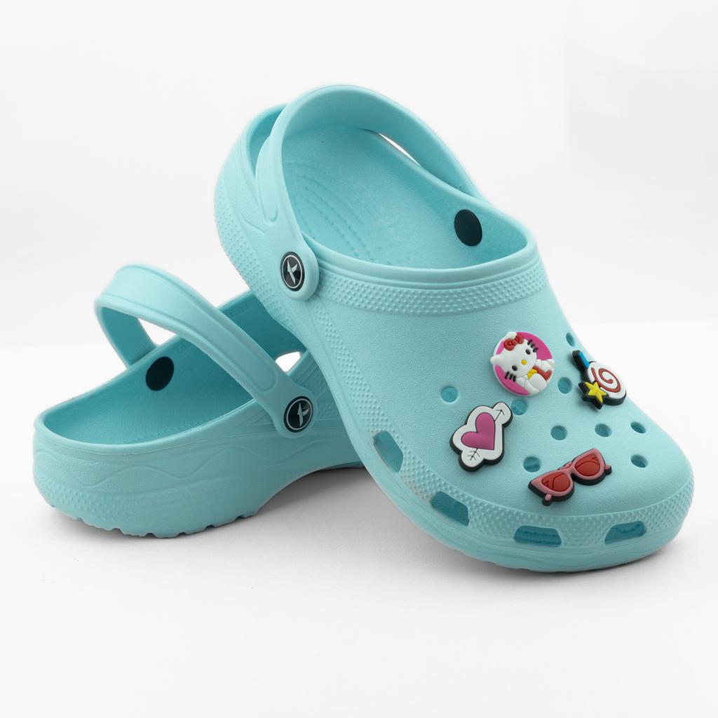 Ready Twist Klimb Klogs - Teal blue