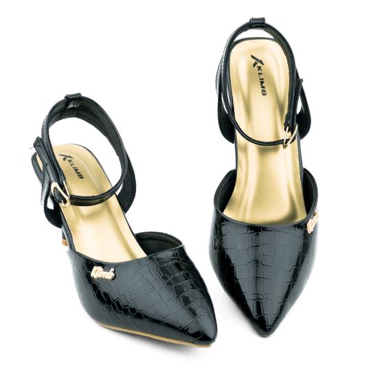 Leduna Ladies Stylish Heel -  Black