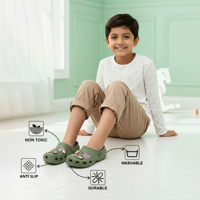 Ready Twist Klogs - Army Green