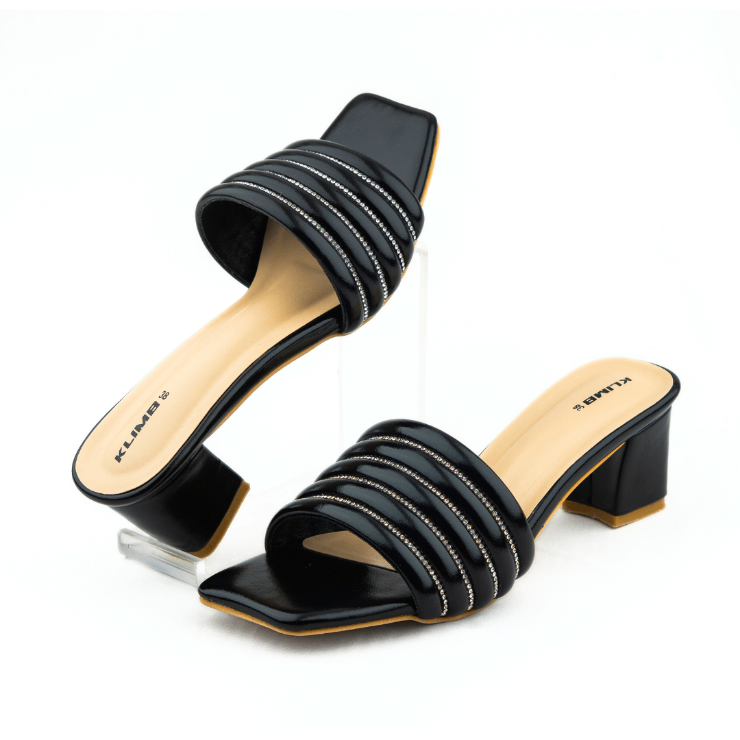 Ladies Fashion Heel- Glaze