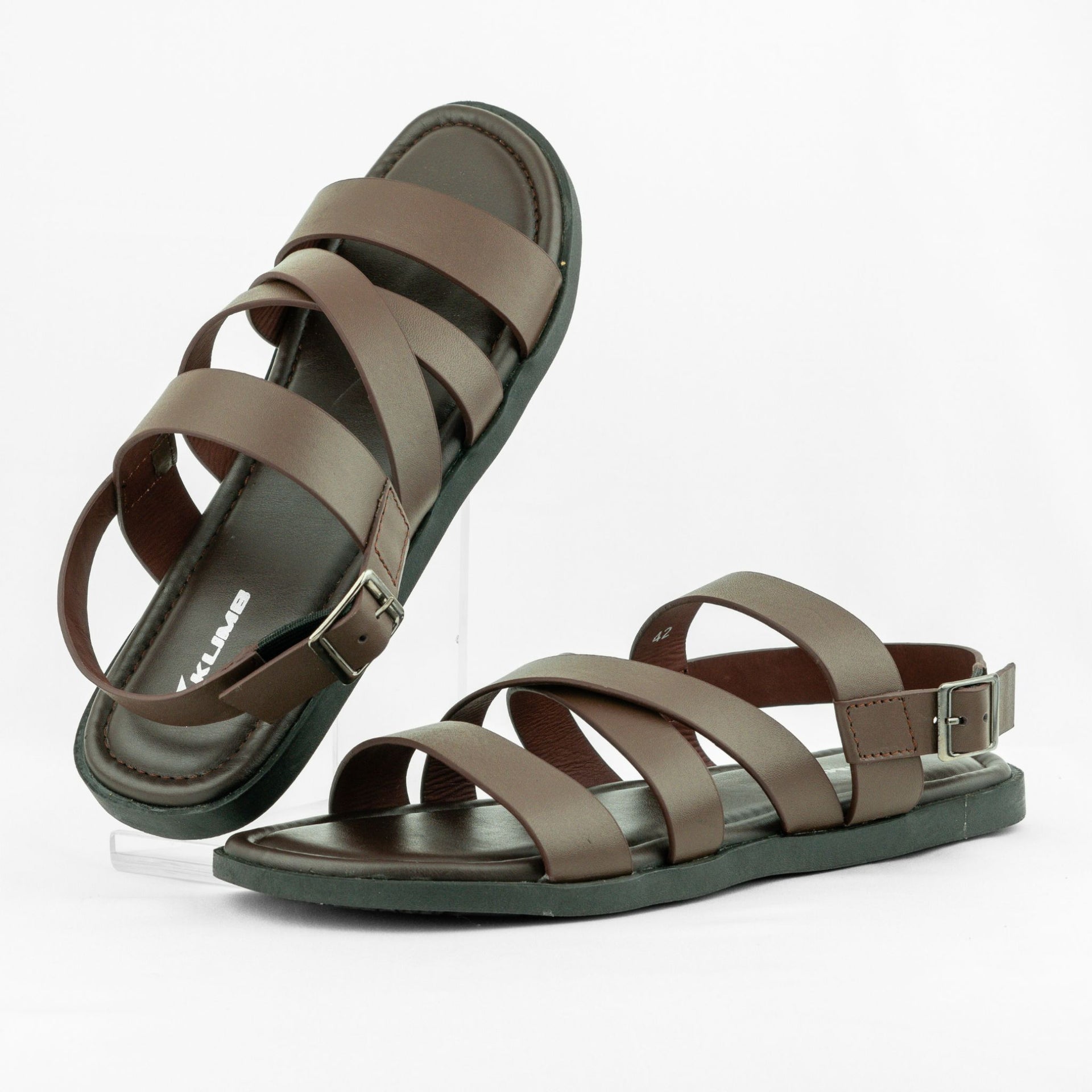 Denver  Men’s  Sandal - Dark Brown