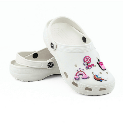 Ready Twist Klimb Klogs - 13A White