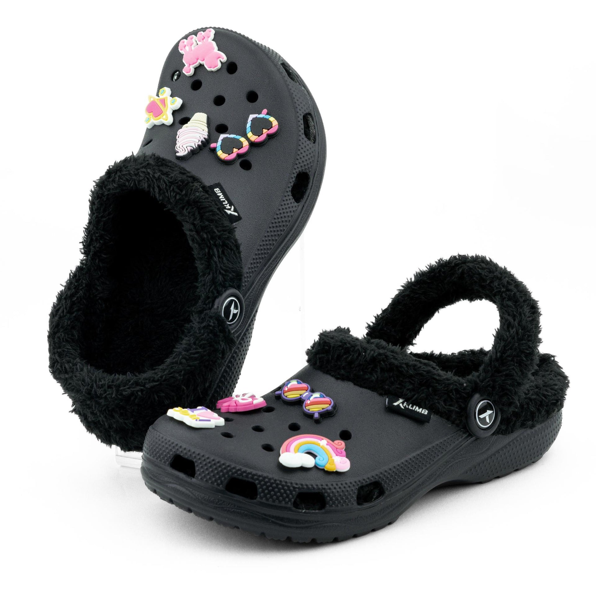 Ready Twist Winter Klogs - Black Beauty