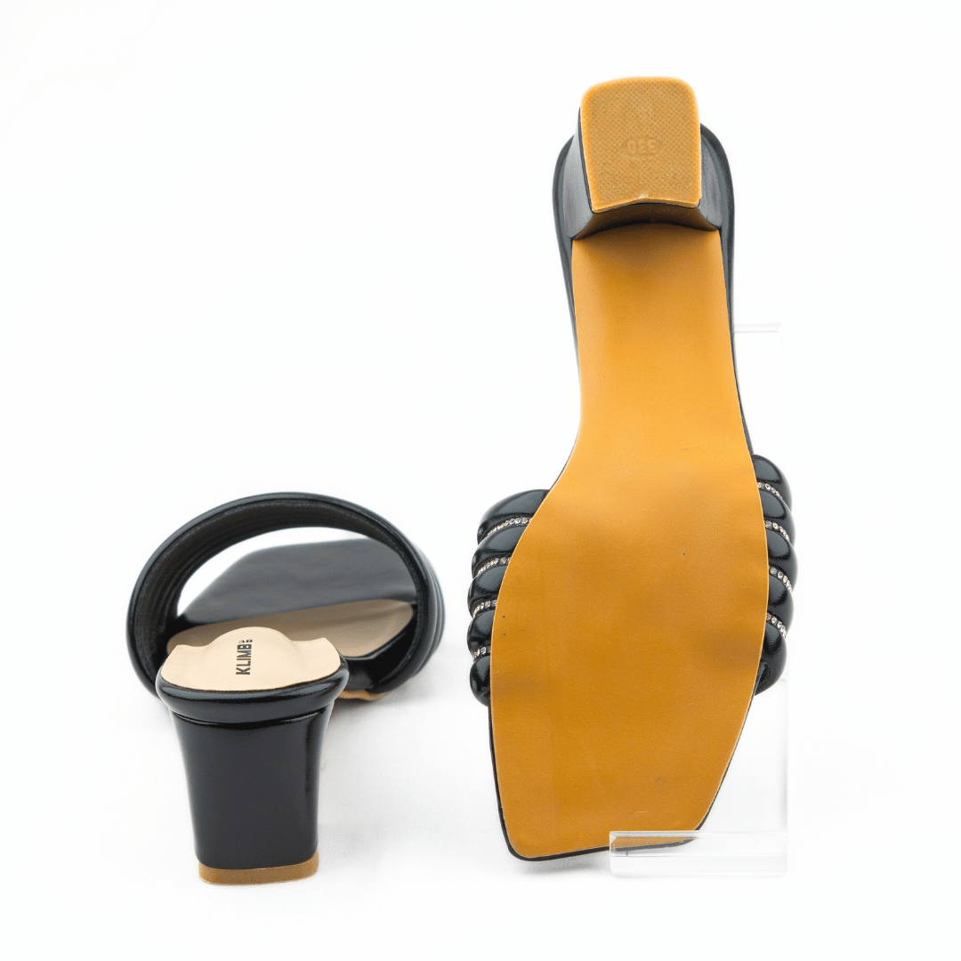 Ladies Fashion Heel- Glaze