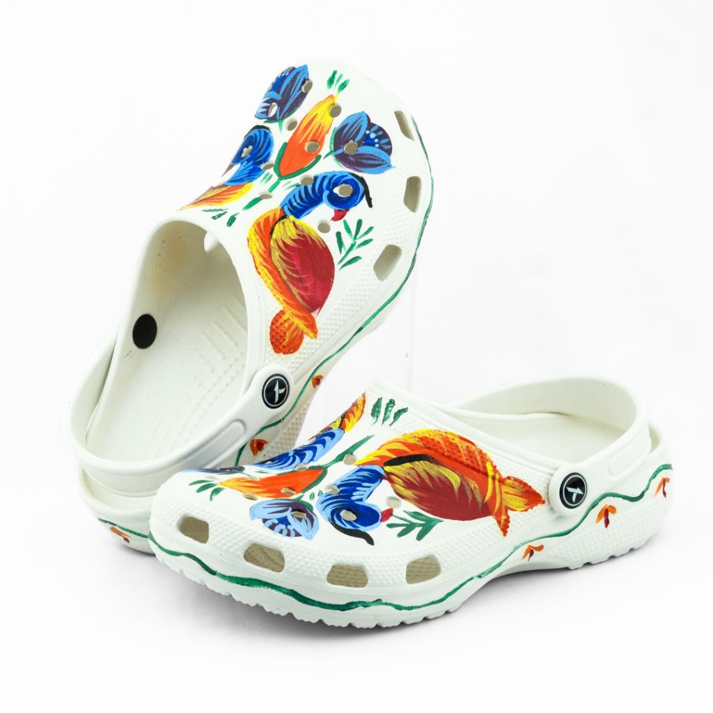 Klimb Heritage Hand Paint Klog - Moyurakkhi