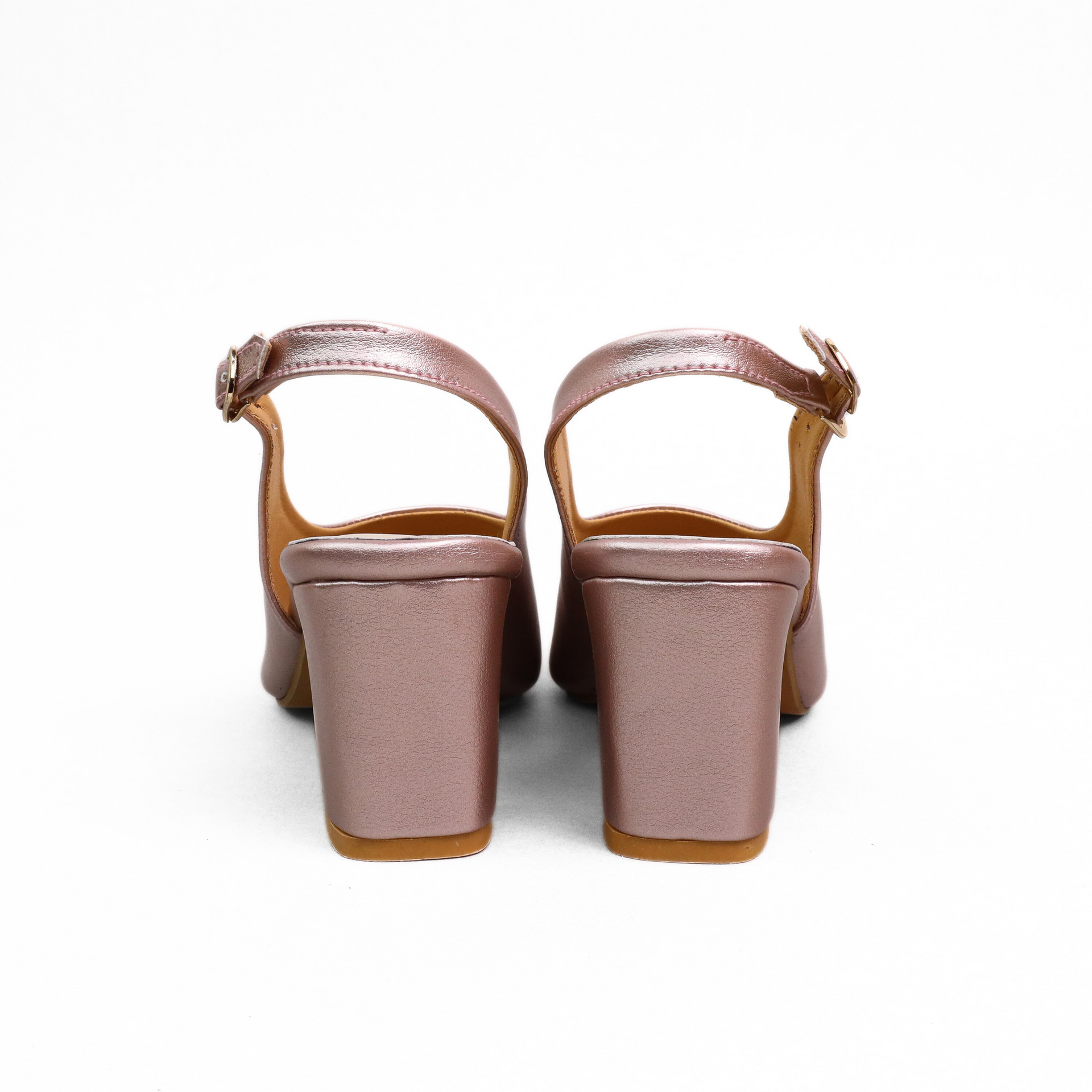 Hazzle Ladies Mule Block Heel - Raspberry Pink