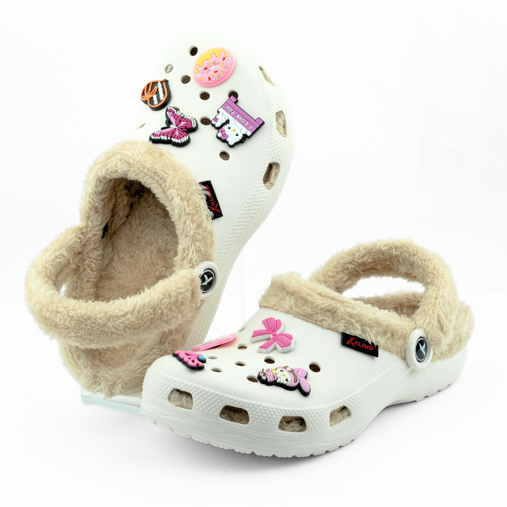 Ready Twist Winter Klogs - 13A White