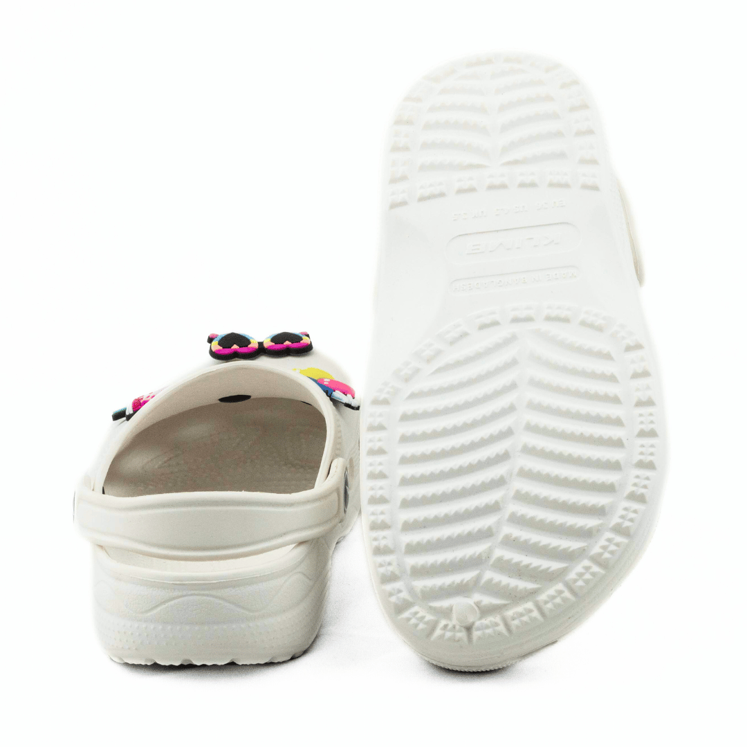 Ready Twist Klimb Klogs - 13A White