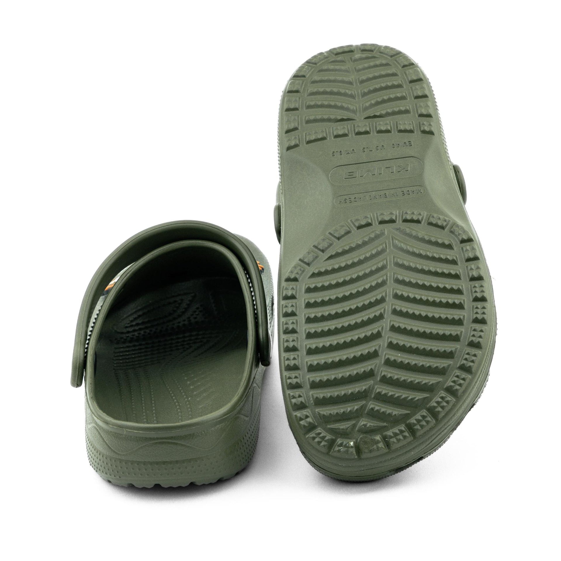 Ready Twist Klimb Klogs - Army Green