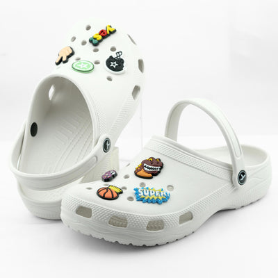 Ready Twist Klimb Klogs - 13A White