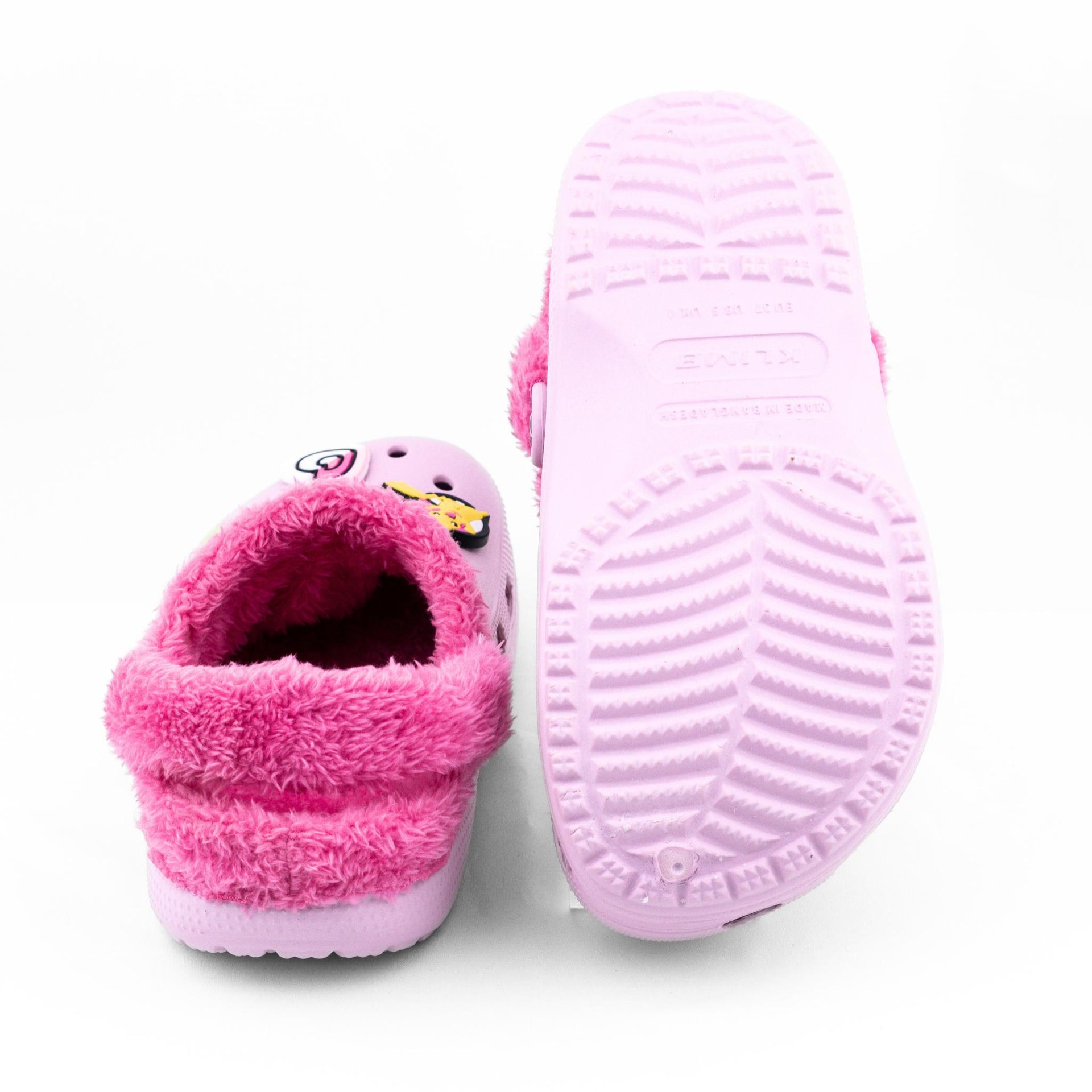 Ready Twist Winter Klogs - Raspberry Pink