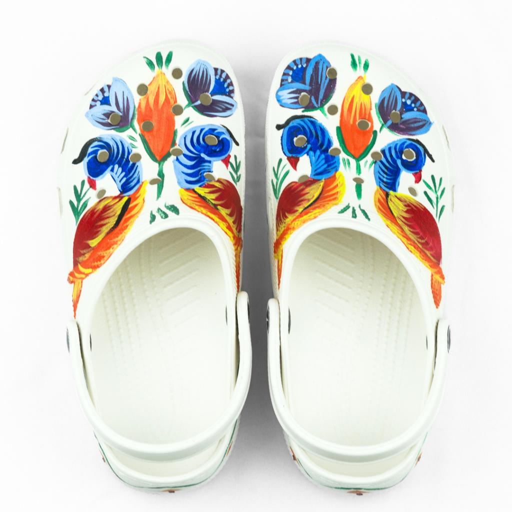 Klimb Heritage Hand Paint Klog - Moyurakkhi