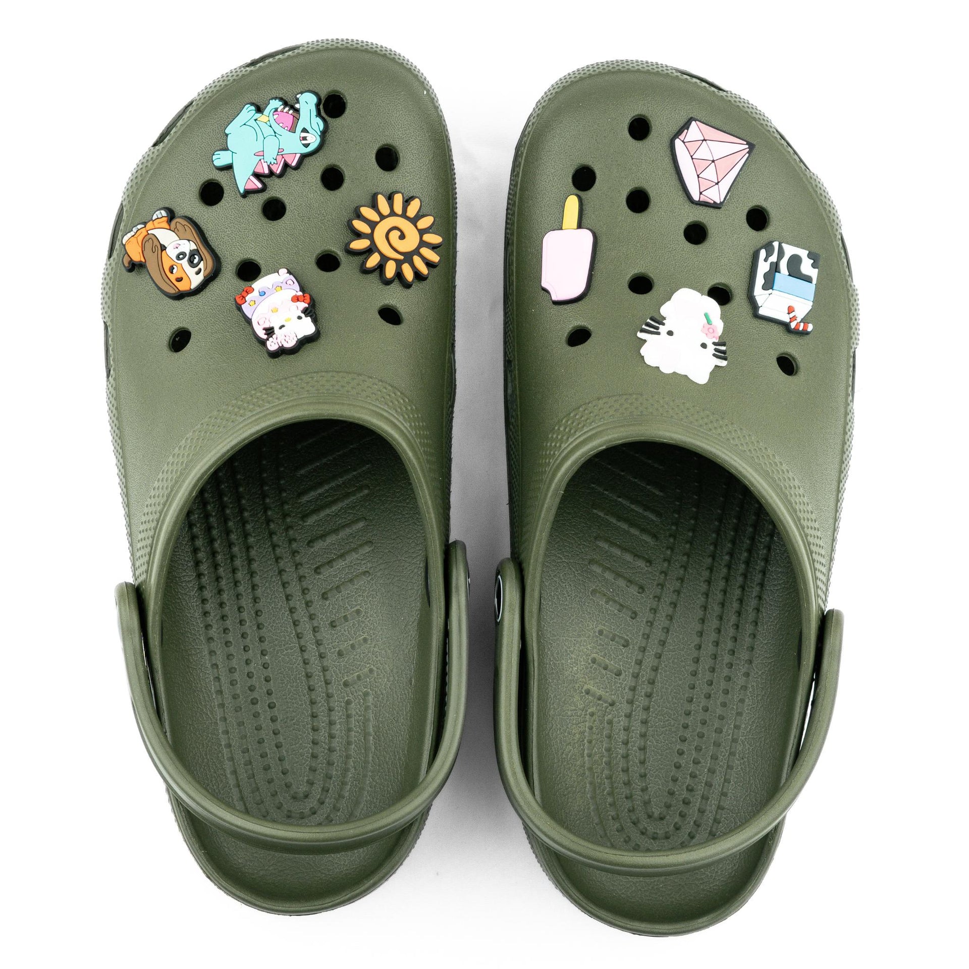 Ready Twist Klimb Klogs - Army Green