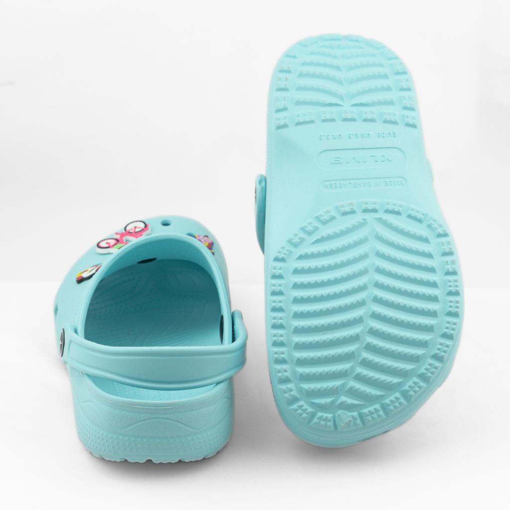 Ready Twist Klimb Klogs - Teal blue