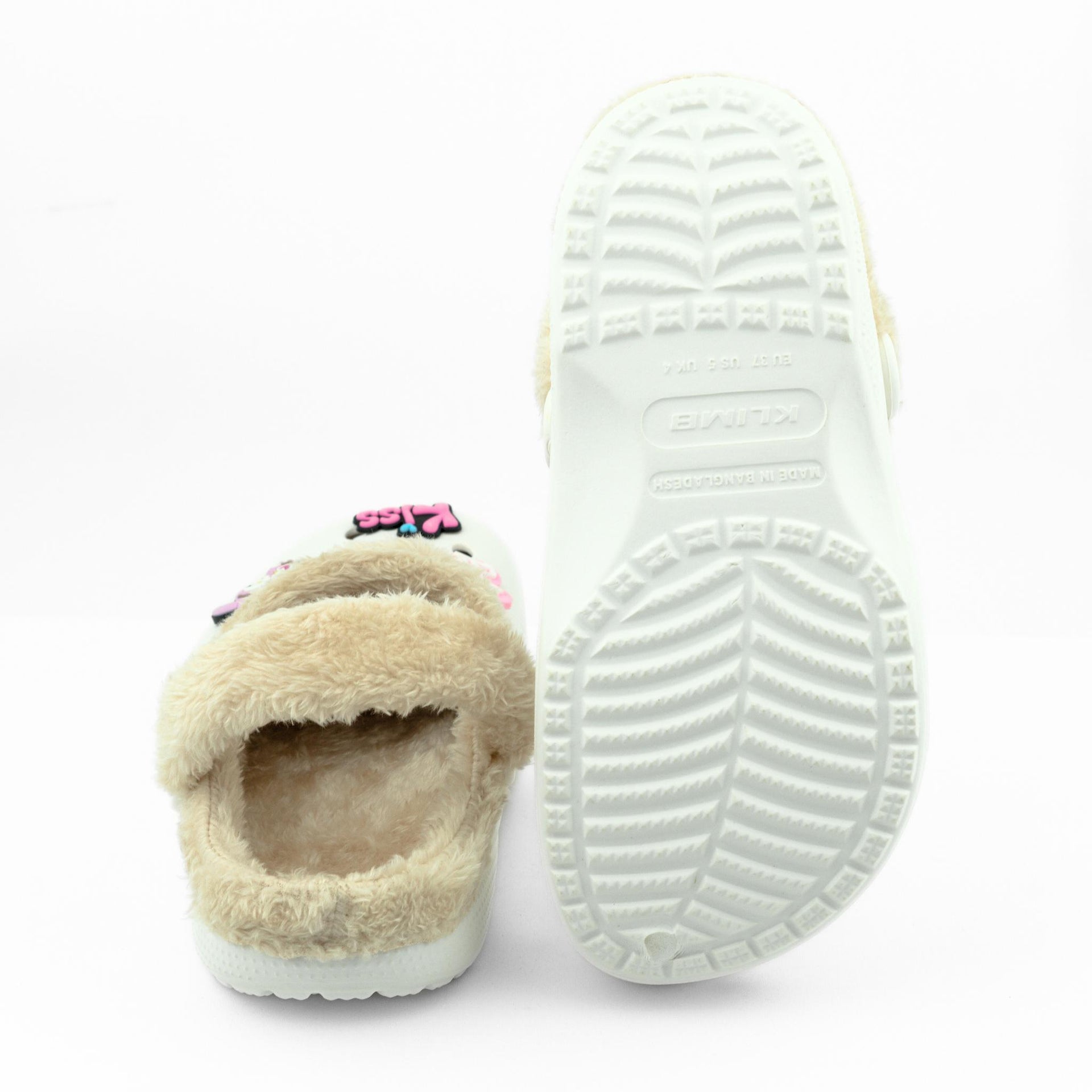 Ready Twist Winter Klogs - 13A White