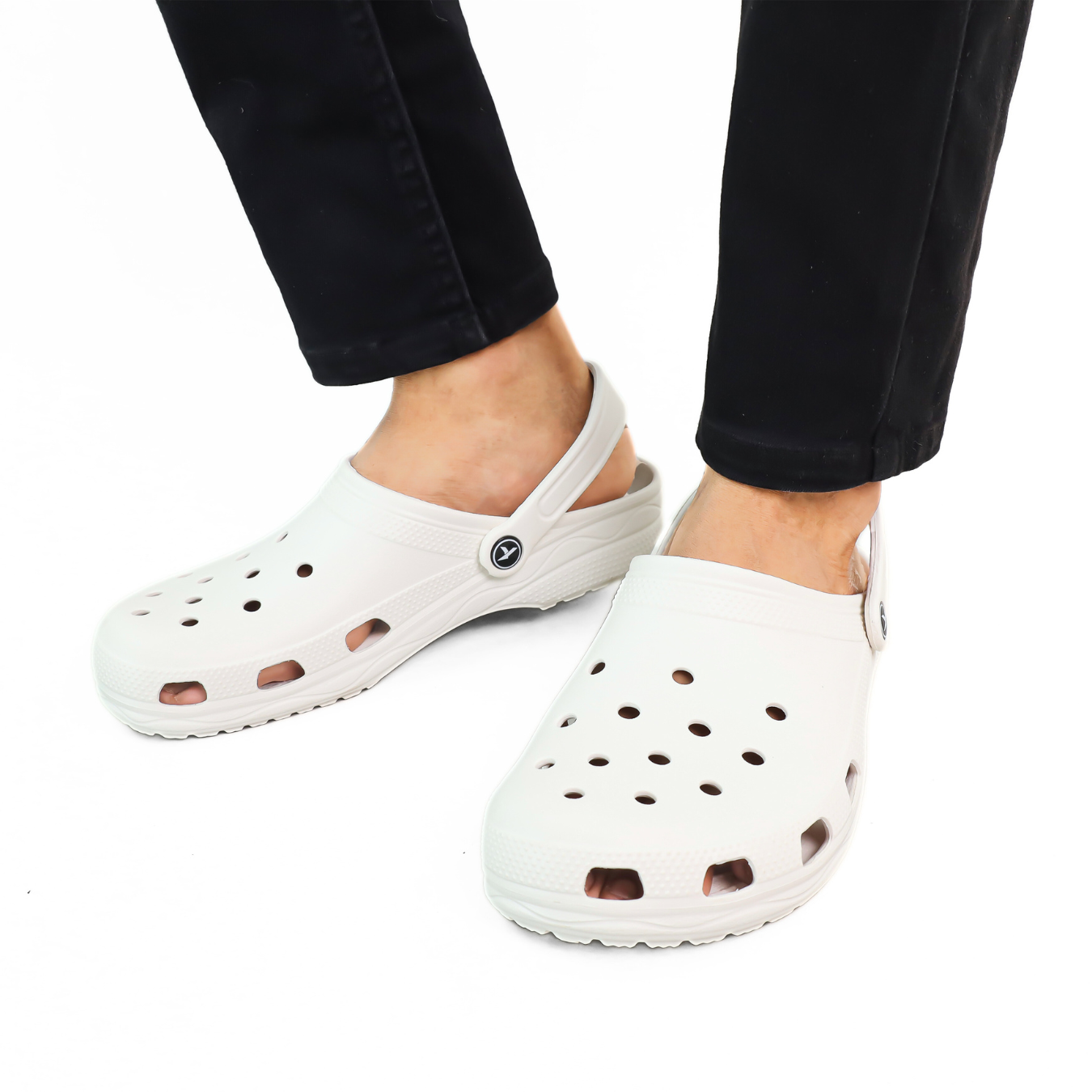 Klimb Klogs - 13A White
