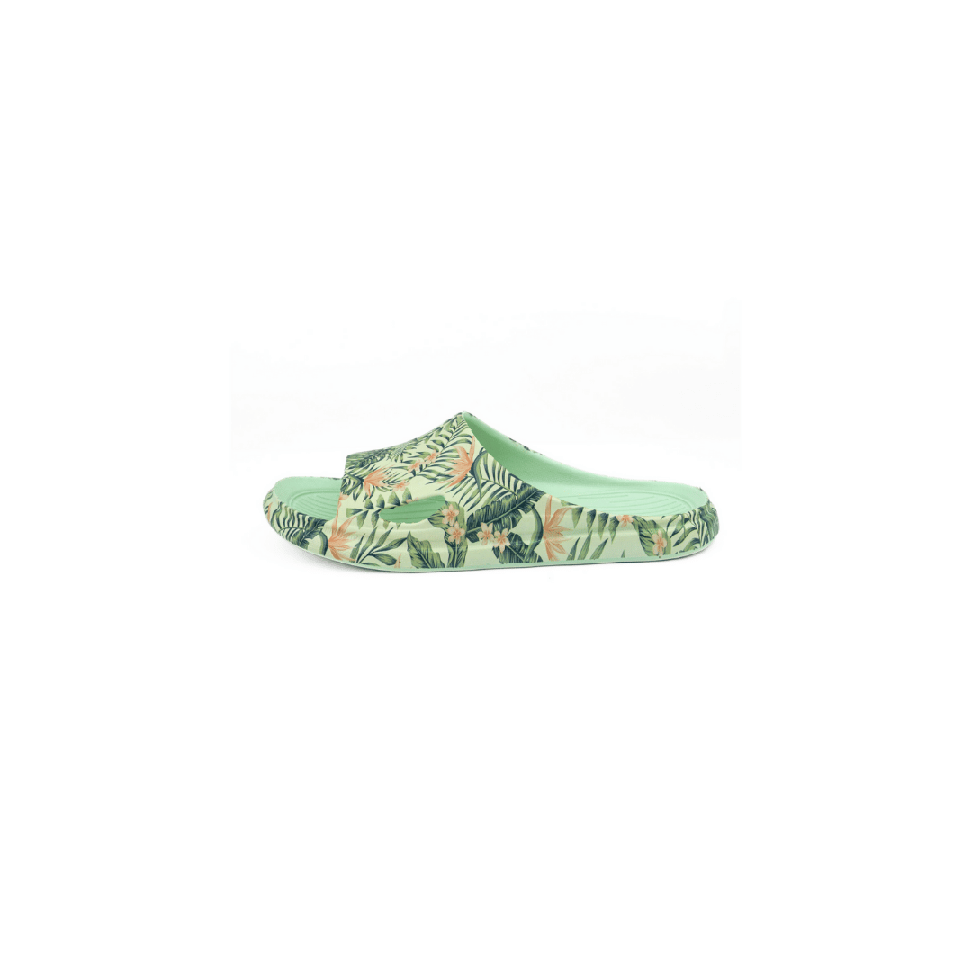 Ultra Soft Leaf Print - Honey Dew