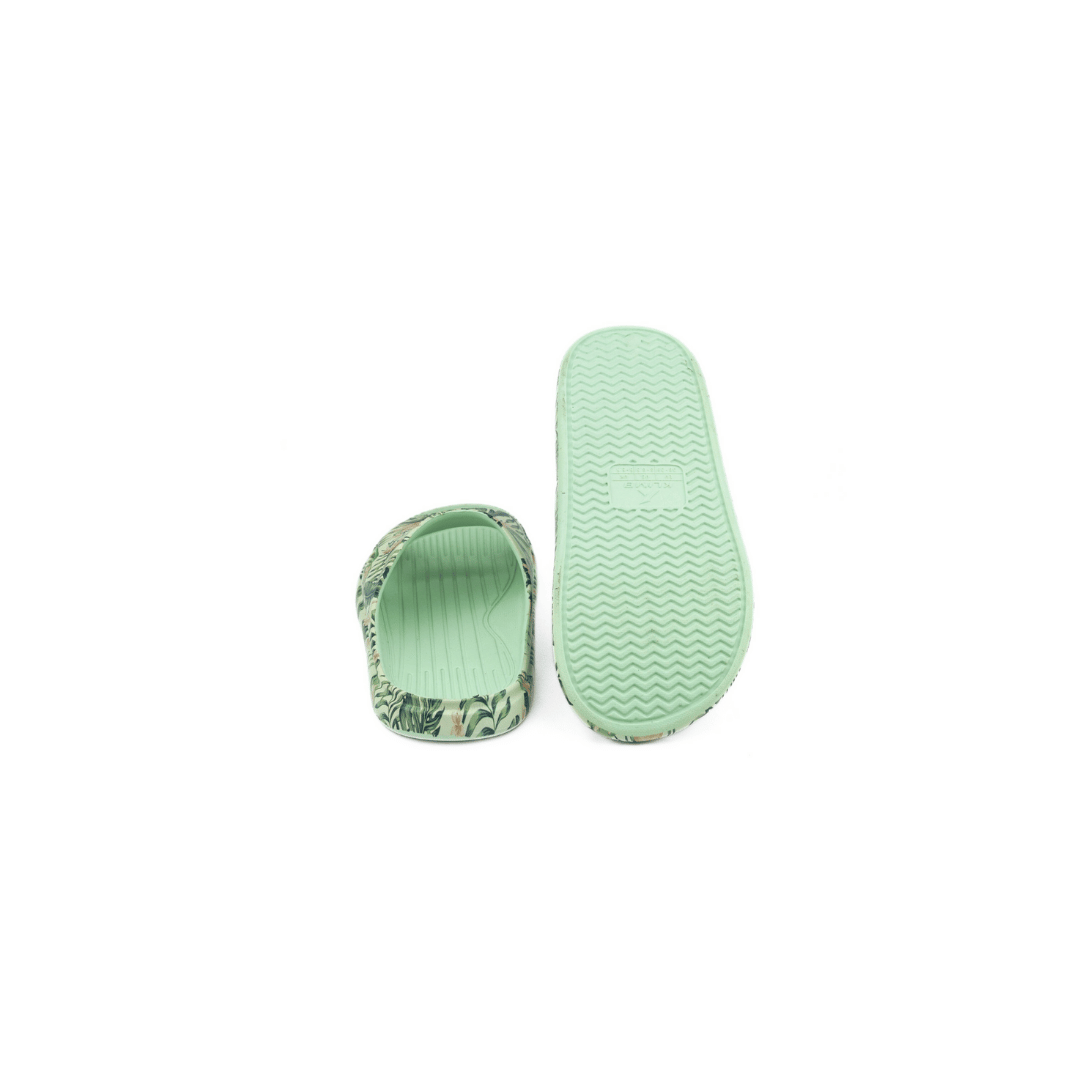 Ultra Soft Leaf Print - Honey Dew