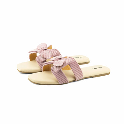 Lara Ladies Flat Sandal Pink