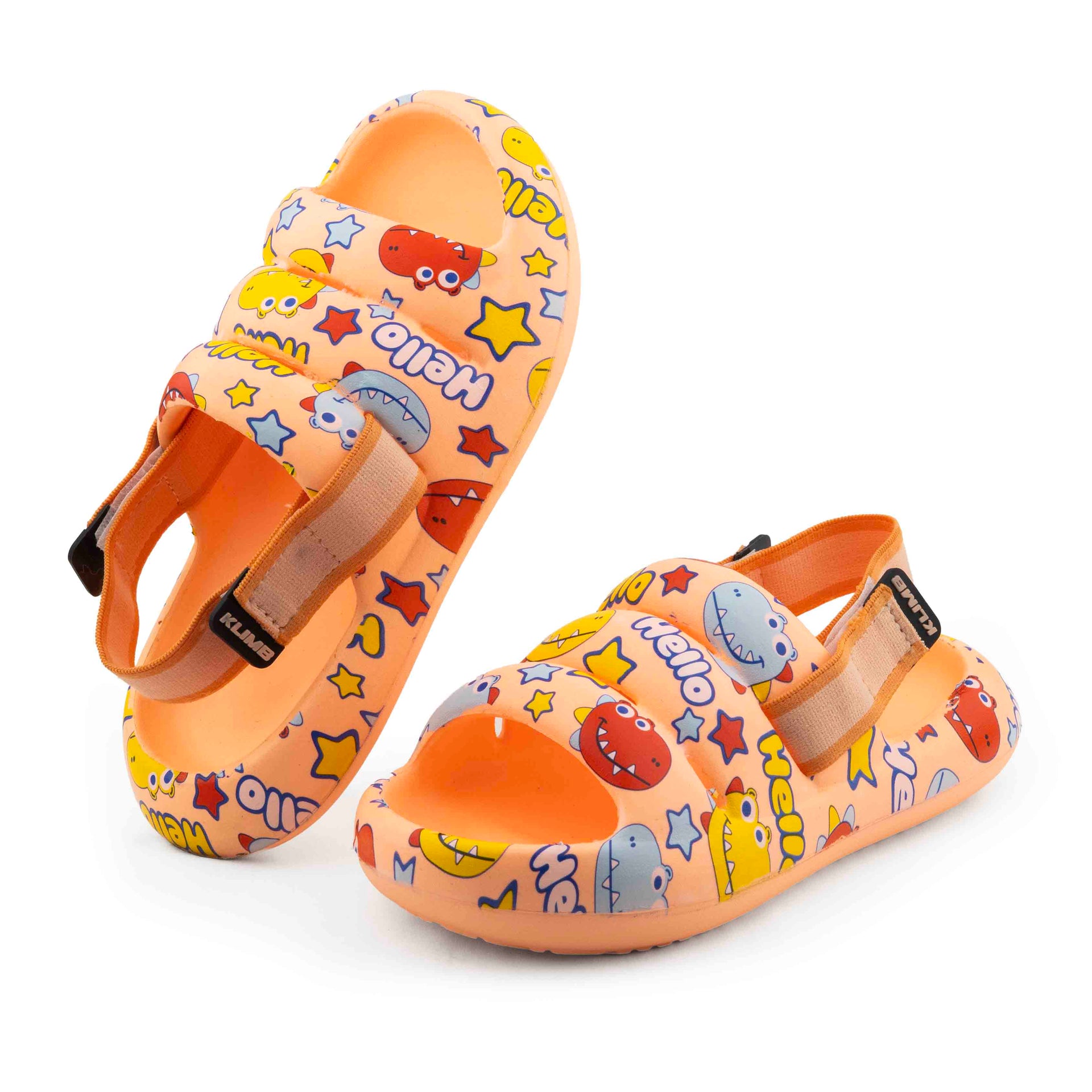 Bumble Bee Hello Dino - Coral Pink