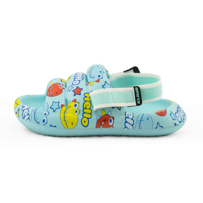 Bumble Bee Hello Dino - Teal Blue