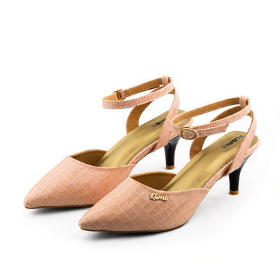 Leduna Ladies Stylish Heel - Simple Pink