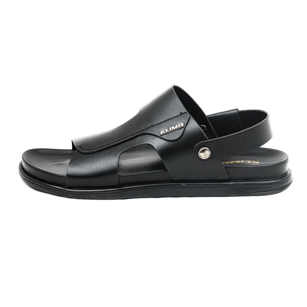 Leonardo Mens sandal - Black