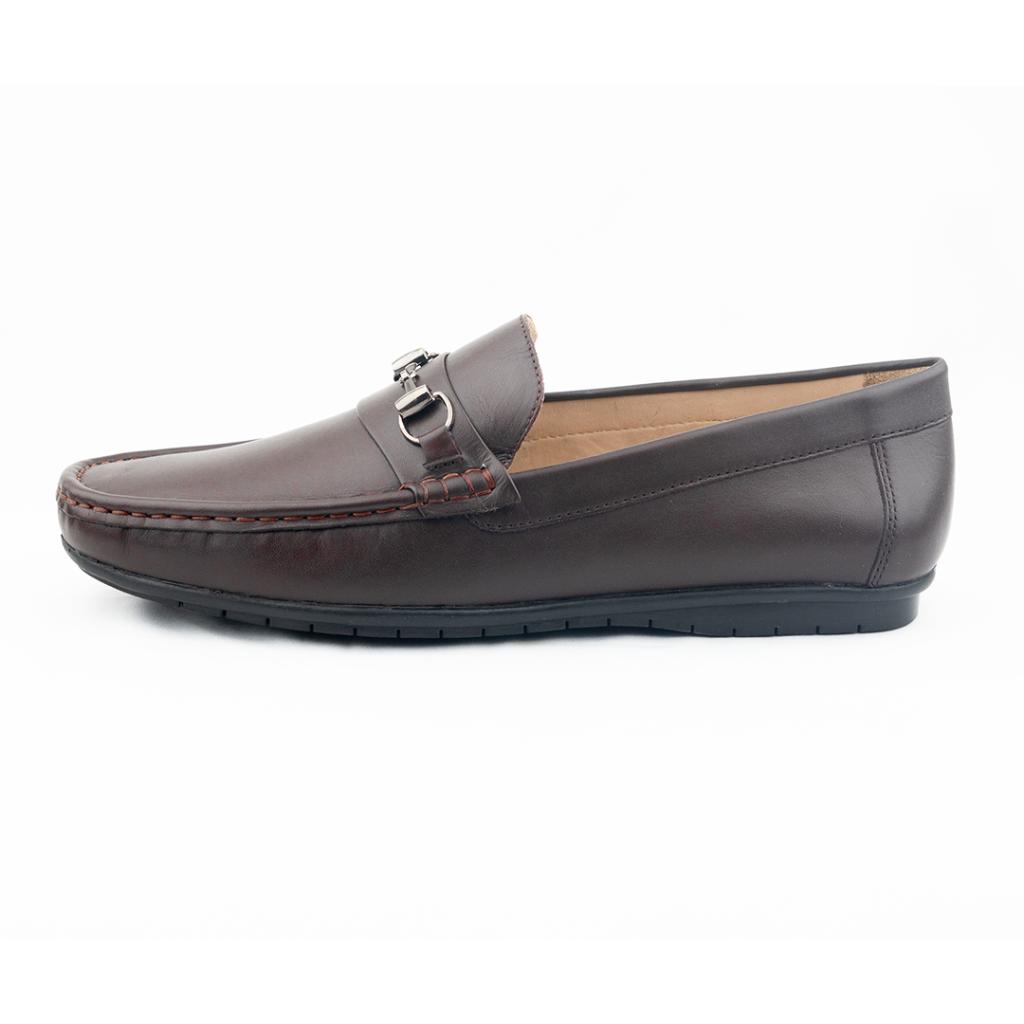 Men's Stylish Moccasin Bruno - Chocolate