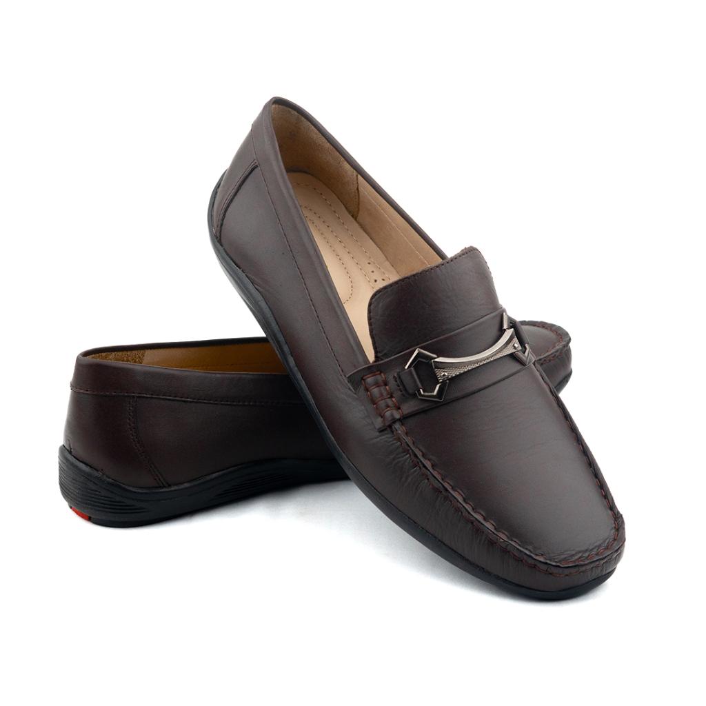 Men's Stylish Moccasin Cyrus - Chocolate