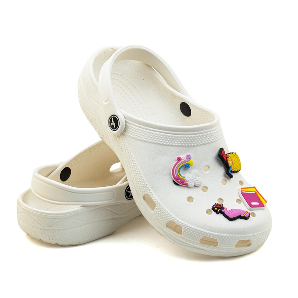 Ready Twist Klimb Klogs - snow white