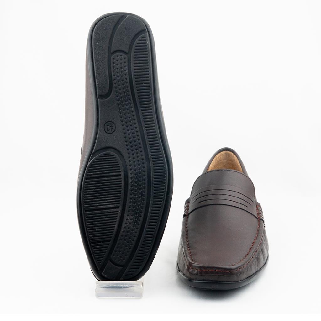 Men's Stylish Moccasin Felix - Chocolate