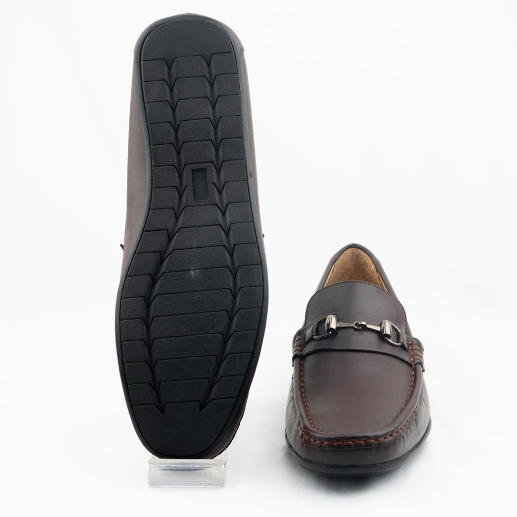 Men's Stylish Moccasin Bruno - Chocolate