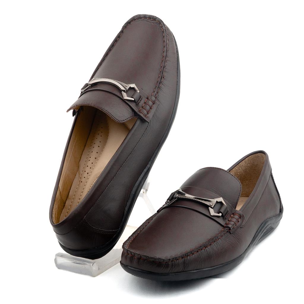 Men's Stylish Moccasin Cyrus - Chocolate