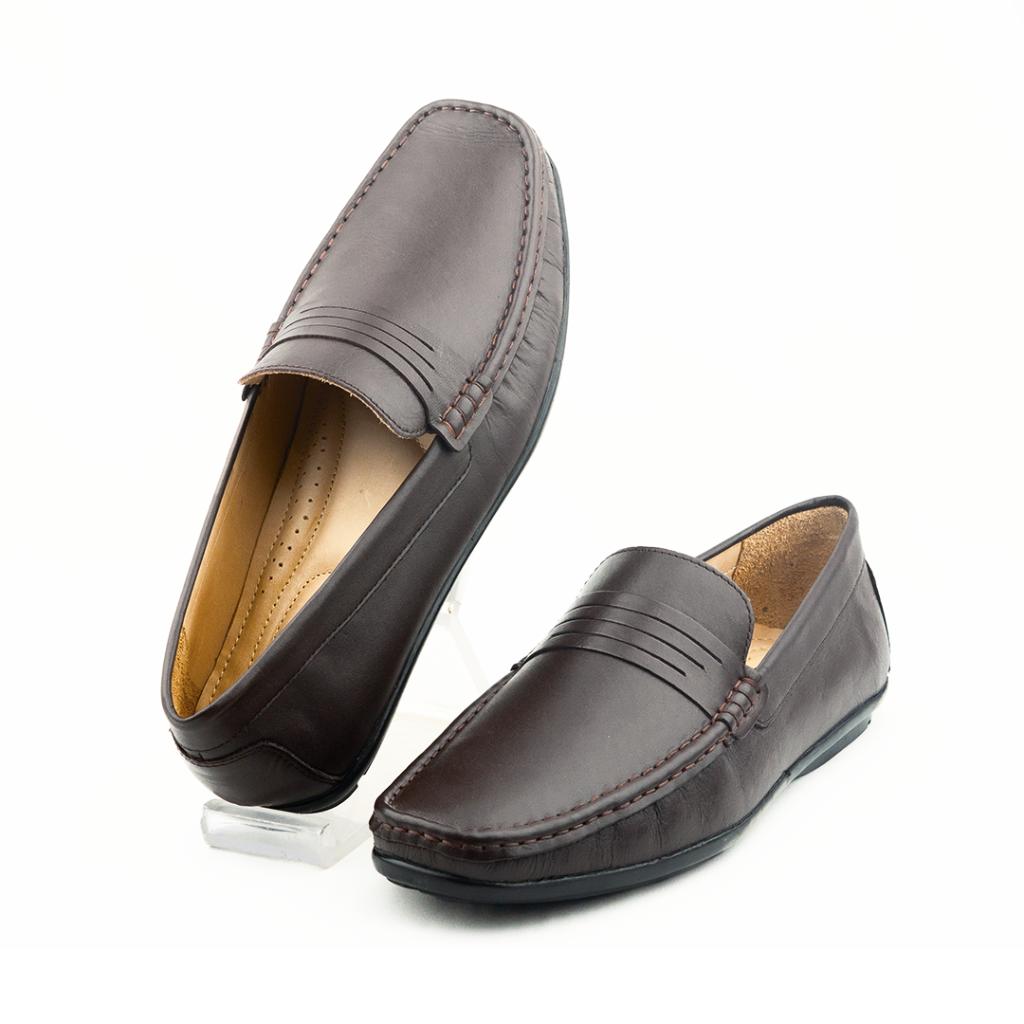 Men's Stylish Moccasin Felix - Chocolate